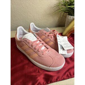Adidas Originals Gazelle Rose Pink Sneakers Juniors Size 5